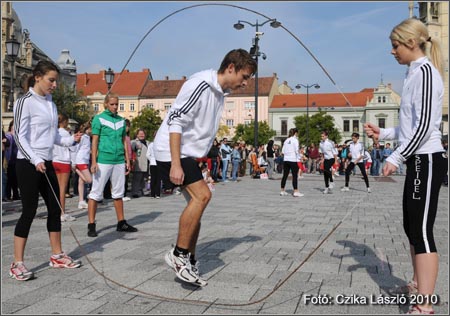 Kötélugró verseny, Szombathely